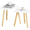 SoBuy Beistelltisch FBT74, 2er Set, Satztisch Couchtisch Sofatisch, Be...