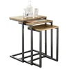 SoBuy Satztisch FBT102, Wohnzimmertisch Kaffeetisch Ablagetische, C-Fo...