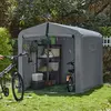 SoBuy Fahrradgarage wetterfest Gerätehaus Fahrradgarage für 2-4 Fahrrä...
