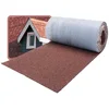 DAPRONA Dachschindeln Dachschindeln, Firstabdeckung 5m x 32cm Rot, (20...