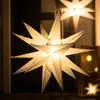 LED-Stern für außen, mit Erdspieß, Ø 55 cm, weiß