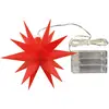 Innendeko - 18-zackiger Stern Ø 12 cm rot