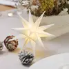 Innendeko - 18-zackiger Stern Ø 12 cm weiß
