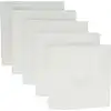 vhbw 5x Luftfilter kompatibel mit Helios ELS-VEZO 60/30, ELS-VEZO 60, ...