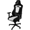 Nitro Concepts E250 Gaming Stuhl, Gaming Stuhl, Weiss, Schwarz
