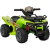 HOMCOM  Mini Elektro-Quad Kinder Elektro ATV Kinderwagen Frontlicht Ki...
