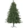 HOMCOM künstlicher Weihnachtsbaum 1,8 m Tannenbaum PVC PE mit Metallst...