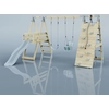 OutdoorToys Klettergerüst Schmetterling aus Holz in Blau Eisblau