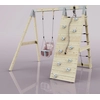OutdoorToys Klettergerüst Schneehase aus Holz in Rosa Altrosa