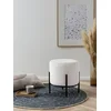 Mobel SalesFever Polsterhocker Komfortabler Polsterhocker, mit Design-...