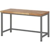 STIER Höhenverstellbare Werkbank Premium, 150x70x84-104 cm, aus pulver...