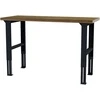 STIER höhenverstellbarer Werktisch, 1500x600x760-1060mm, aus Stahl und...