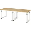STIER Elektrisch Höhenverstellbare Werkbank Premium BxTxH 2500x900x740...