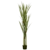 HOMCOM Künstliche Yucca groß 190cm Kunstpflanze, Plastik Künstliche Pf...