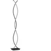 HOMCOM LED Stehlampe Wohnzimmer Dimmbar Stehleuchte mit Fußschalter, 1...