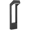 Arcchio LED-Wegeleuchte Kovato, Höhe 60 cm, dunkelgrau, IP65