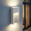Lucande LED-Außenwandleuchte Kaholo, hellgrau, CCT, IP44