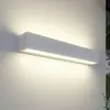 Lucande LED-Außenwandlampe Lengo, 50cm, weiß, up/down, 3000K