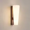 Lucande LED-Außenwandleuchte Jovra, corten, Höhe 32 cm