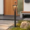 Lucande LED-Wegeleuchte Lynx, 95,5 cm, schwarz, IP65
