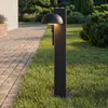 Lucande LED-Wegeleuchte Velira, schwarz, 77 cm, 1-flg., IP44