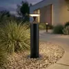 Lucande LED-Wegeleuchte Navor, Höhe 50 cm, schwarz, IP65