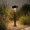 Lucande LED-Wegeleuchte Nirella, 60 cm, schwarz, CCT, Sensor
