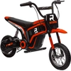 HOMCOM Elektro Motorrad Kinder Elektromotorrad mit 24V 350W Motor, 8-1...