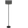 HOMCOM Stehlampe, Stehleuchte mit  E27 Fassung, zweifarbigem Lampensch...