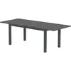 Outsunny Gartentisch Erweitert 160/220x90cm Aluminium Outdoor Esstisch...