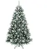 HOMCOM Künstlicher Weihnachtsbaum 180 cm künstlich Tannenbaum mit Schn...