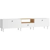 HOMCOM TV Schrank TV Board für Fernseher bis zu 90 Zoll 200 cm TV Lowb...