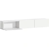 HOMCOM TV Schrank Lowboard hängend 180 cm Hochglanz Fernsehtisch für F...