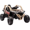 AIYAPLAY Kinder Elektroauto 12V KAWASAKI Kinderauto UTV mit 2 Motorn, ...