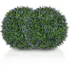 HOMCOM 2er-Set Künstlicher Lavendel, 42 cm Zimmerpflanze, Kunstpflanze...