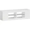 HOMCOM TV Schrank Lowboard 140 cm lang für Fernseher bis zu 65 Zoll, F...