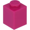 Lego® 50 Stück 3005 Stein Brick 1x1 Part Basic Steine 50 Magenta