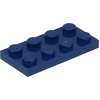 Lego® 1 Stück 3020 Platten Plates 2x4 Part Basic 1 Dunkelblau