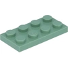 Lego® 10 Stück 3020 Platten Plates 2x4 Part Basic 10 Sandgrün