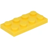 Lego® 10 Stück 3020 Platten Plates 2x4 Part Basic 10 Gelb