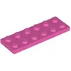 Lego® 2x6 Platte 3795 - 10 Stück Dunkles Pink