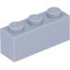 Lego® 250 Stück 3622 Stein Brick 1x3 Part Basic Steine 250 Helles Bläu...