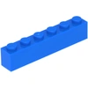Lego® 10 Stück 3009 Stein Brick 1x6 Part Basic Steine 10 Blau