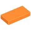 Lego® 1x2 Fliesen 3069 - 250 Stück Orange