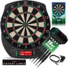 KESSER Dartscheibe, elektronisch, Profi Dart Set, E Dartboard mit 15 D...