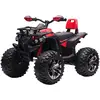 HOMCOM Elektro-Quad 12V Kinderquad mit Scheinwerfer & USB-Anschluss, M...