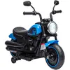 HOMCOM Kindermotorrad Elektrofahrzeug für Kinder 1,5-3 Jahre mit 2 abn...