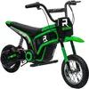 HOMCOM Kinder Elektro Motorrad 12V mit Hupe & Leuchte, 8-16 km/h, Dreh...