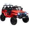 AIYAPLAY HOMCOM Elektro Kinderauto, 12 V 3-5 km/h Geländewagen mit Mus...