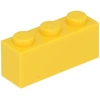1 Stück LEGO, Teile Nr. 3622 in Gelb (Yellow)